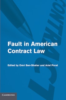 Couverture_Fault in American Contract Law