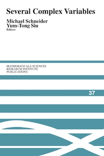 Couverture_Several Complex Variables