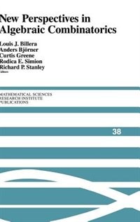 Front cover_New Perspectives In Algebraic Combinatorics
