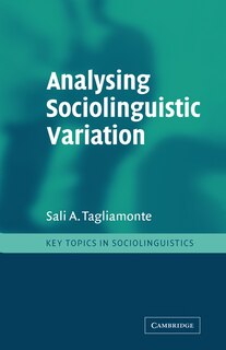 Front cover_Analysing Sociolinguistic Variation