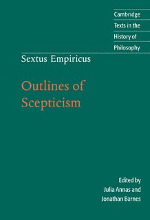 Front cover_Sextus Empiricus: Outlines Of Scepticism