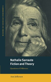 Couverture_Nathalie Sarraute, Fiction and Theory