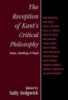 Couverture_The Reception Of Kant's Critical Philosophy