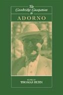 Front cover_The Cambridge Companion to Adorno