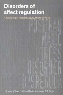 Front cover_Disorders of Affect Regulation