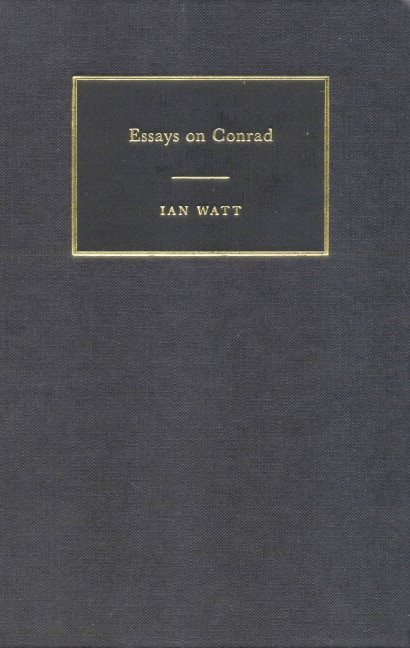 Couverture_Essays on Conrad