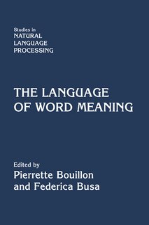 Couverture_The Language Of Word Meaning