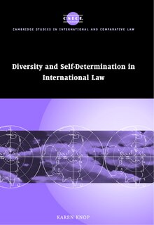 Front cover_Diversity and Self-Determination in International Law