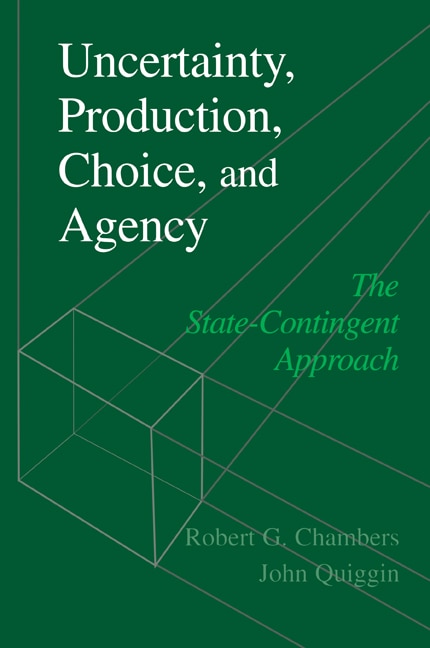 Front cover_Uncertainty, Production, Choice, And Agency