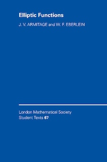 Front cover_Elliptic Functions