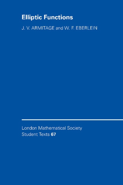 Front cover_Elliptic Functions