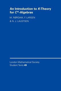 Couverture_An Introduction to K-Theory for C*-Algebras