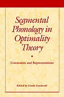 Front cover_Segmental Phonology in Optimality Theory