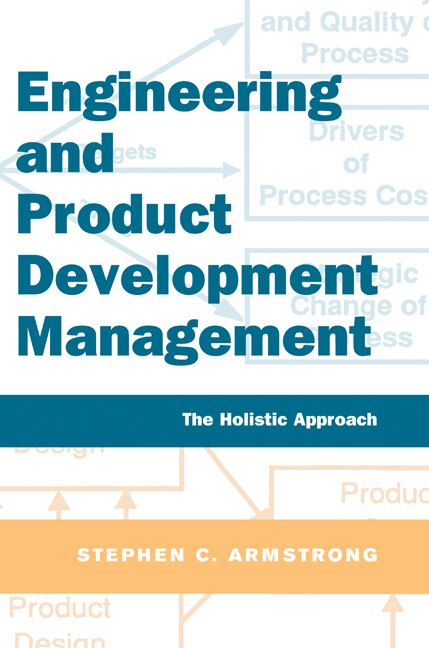 Front cover_Engineering And Product Development Management