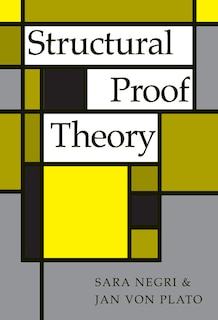 Couverture_Structural Proof Theory