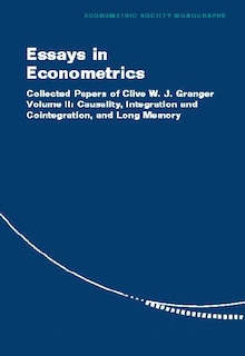Front cover_Essays In Econometrics
