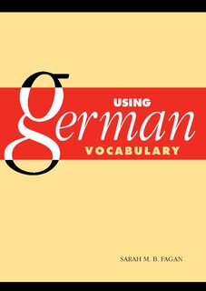 Front cover_Using German Vocabulary