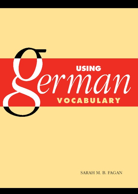 Front cover_Using German Vocabulary