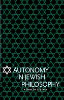 Front cover_Autonomy in Jewish Philosophy