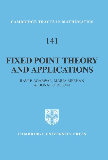 Front cover_Fixed Point Theory and Applications