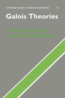 Front cover_Galois Theories