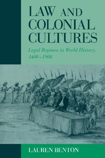 Front cover_Law and Colonial Cultures