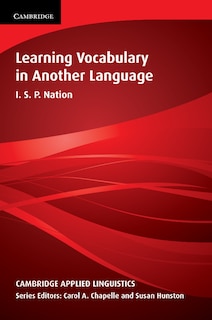 Front cover_Learning Vocabulary In Another Language