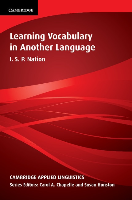 Front cover_Learning Vocabulary In Another Language