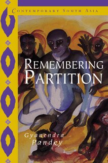 Couverture_Remembering Partition