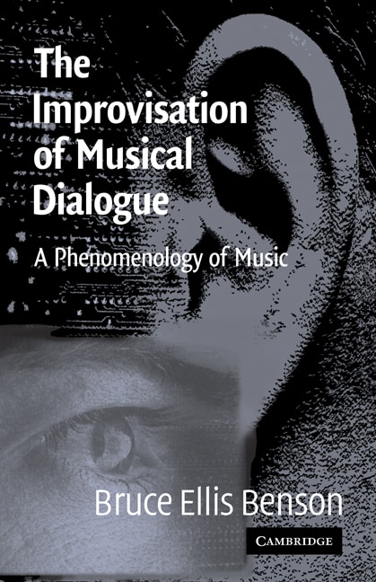 Front cover_The Improvisation of Musical Dialogue