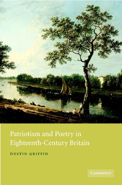 Front cover_Patriotism and Poetry in Eighteenth-Century Britain