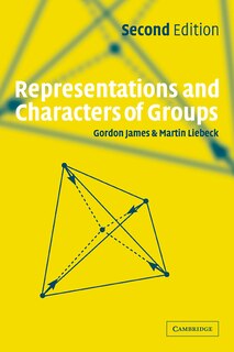 Front cover_Representations And Characters Of Groups