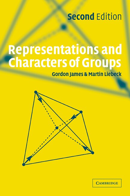 Front cover_Representations And Characters Of Groups