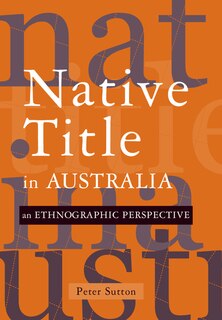Couverture_Native Title in Australia