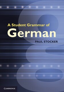 Front cover_A Student Grammar of German