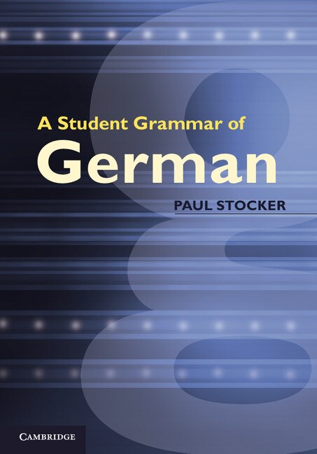 Front cover_A Student Grammar of German
