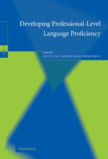 Front cover_Developing Professional-Level Language Proficiency