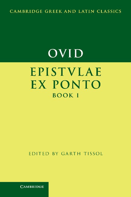 Front cover_Ovid: Epistulae Ex Ponto Book I
