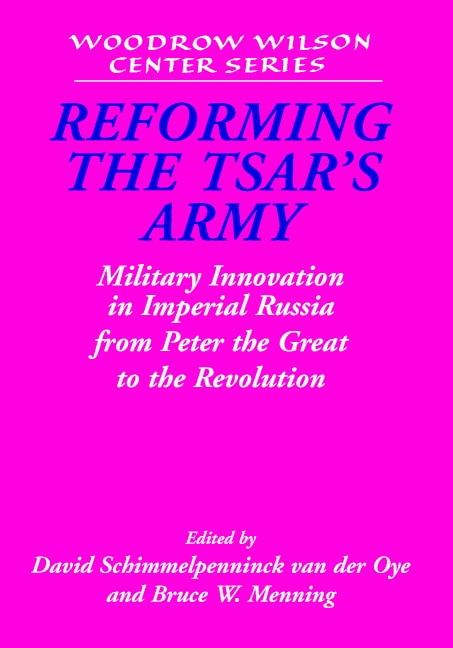 Couverture_Reforming The Tsar's Army
