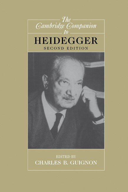 Front cover_The Cambridge Companion To Heidegger