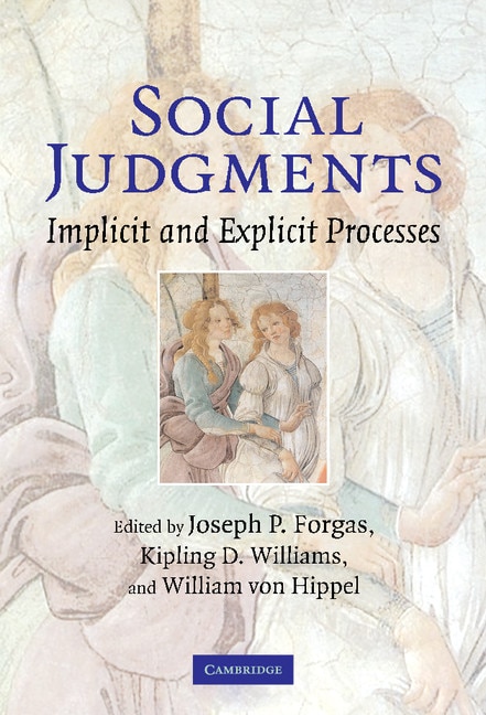Front cover_Social Judgments