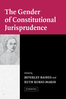 Couverture_The Gender of Constitutional Jurisprudence