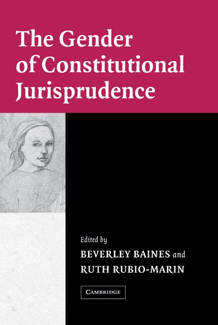 Couverture_The Gender of Constitutional Jurisprudence