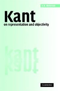 Front cover_Kant on Representation and Objectivity