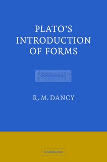 Couverture_Plato's Introduction Of Forms