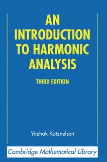 Front cover_An Introduction to Harmonic Analysis