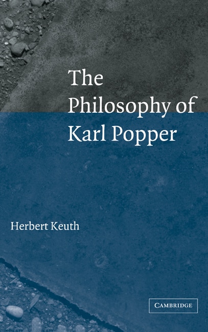 Front cover_The Philosophy of Karl Popper
