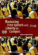 Front cover_Restoring Free Speech and Liberty on Campus