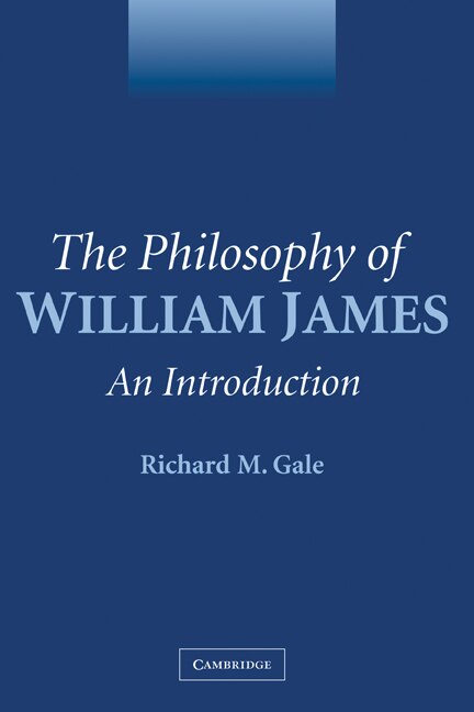 Front cover_The Philosophy of William James