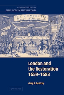 Front cover_London and the Restoration, 1659–1683